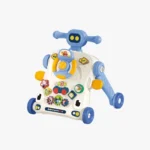 Andador y mesa de actividades para bebé Animal Paradise en color azul con juegos interactivos