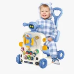 Andador 6 en 1 Animal Paradise para bebé, con volante, asiento y panel de actividades