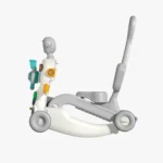 Andador 6 en 1 Animal Paradise para bebé, con volante, asiento y panel de actividades