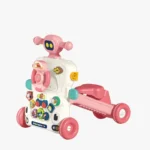 Andador 6 en 1 Animal Paradise para bebé, con volante, asiento y panel de actividades