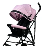 Coche de paseo ligero Baby Cam modelo Atenas en color rosado