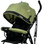 Coche de paseo ligero Baby Cam modelo Atenas en color verde