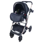 Coche para bebé tipo moisés Baby Cam modelo Galaxy New PBB en color negro
