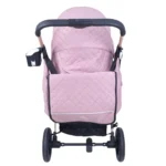 Coche para bebé tipo moisés Baby Cam modelo Galaxy New PBB en color rosado