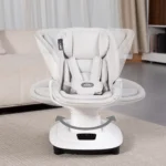 Mecedora eléctrica para bebé Baby Cam manéjala desde tu celular y posiciones ajustables