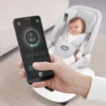 Mecedora eléctrica para bebé Baby Cam manéjala desde tu celular y posiciones ajustables