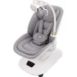 Mecedora eléctrica para bebé Baby Cam manéjala desde tu celular y posiciones ajustables