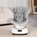 Mecedora eléctrica para bebé Baby Cam manéjala desde tu celular y posiciones ajustables