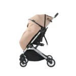 Coche de paseo Baby Cam modelo Splin color beige con estructura resistente y diseño elegante