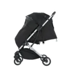 Coche de paseo Baby Cam modelo Splin color negro con estructura resistente y diseño elegante
