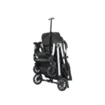 Coche de paseo Baby Cam modelo Splin color negro con estructura resistente y diseño elegante