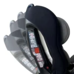 Silla de auto para bebé Baby Cam modelo Bugat color rosado con arnés de seguridad