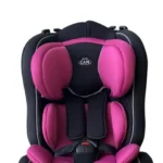 Silla de auto para bebé Baby Cam modelo Bugat color rosado con arnés de seguridad