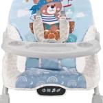 silla Bouncer Baby Cam con vibración, bandeja desmontable, música y diseño colorido