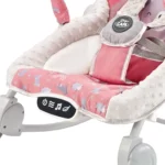 silla Bouncer Baby Cam con vibración, bandeja desmontable, música y diseño colorido