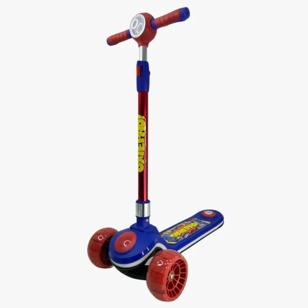 Scooter infantil Oxie Pro Elite con manubrio ajustable y 3 ruedas anchas