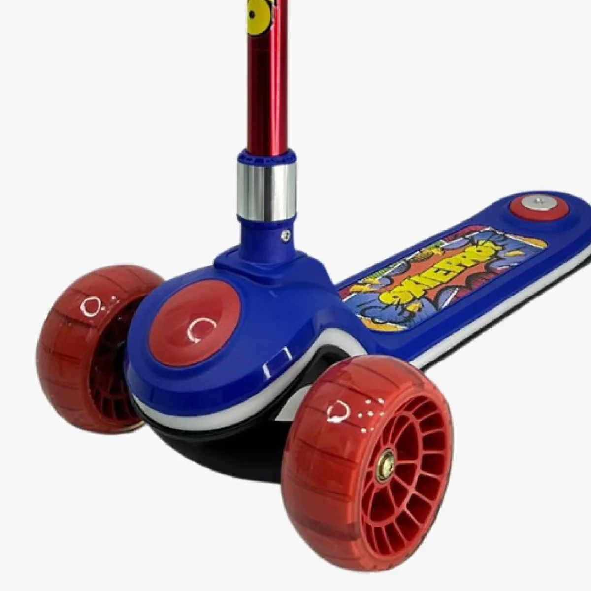 Scooter infantil Oxie Pro Elite con manubrio ajustable y 3 ruedas anchas