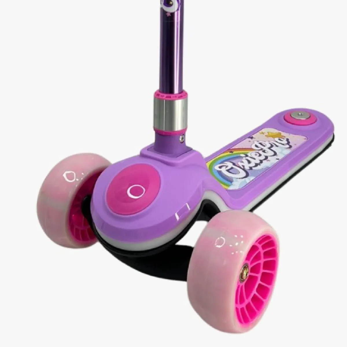 Scooter infantil Oxie Pro Elite con manubrio ajustable y 3 ruedas anchas