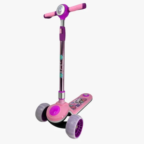 Scooter infantil Oxie Pro Elite con manubrio ajustable y 3 ruedas anchas