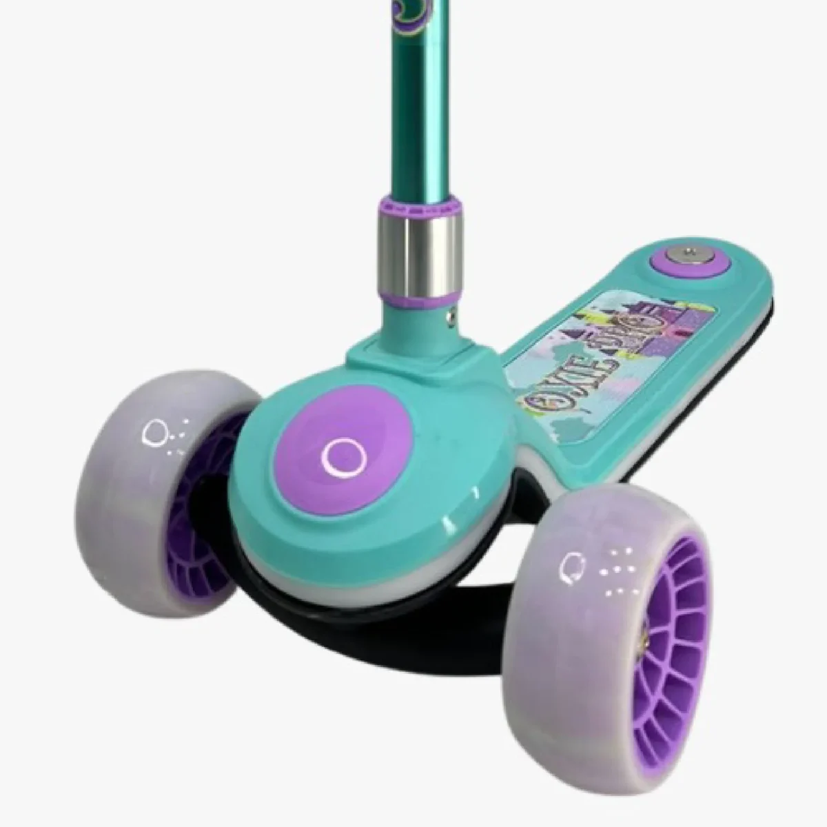 Scooter infantil Oxie Pro Elite con manubrio ajustable y 3 ruedas anchas