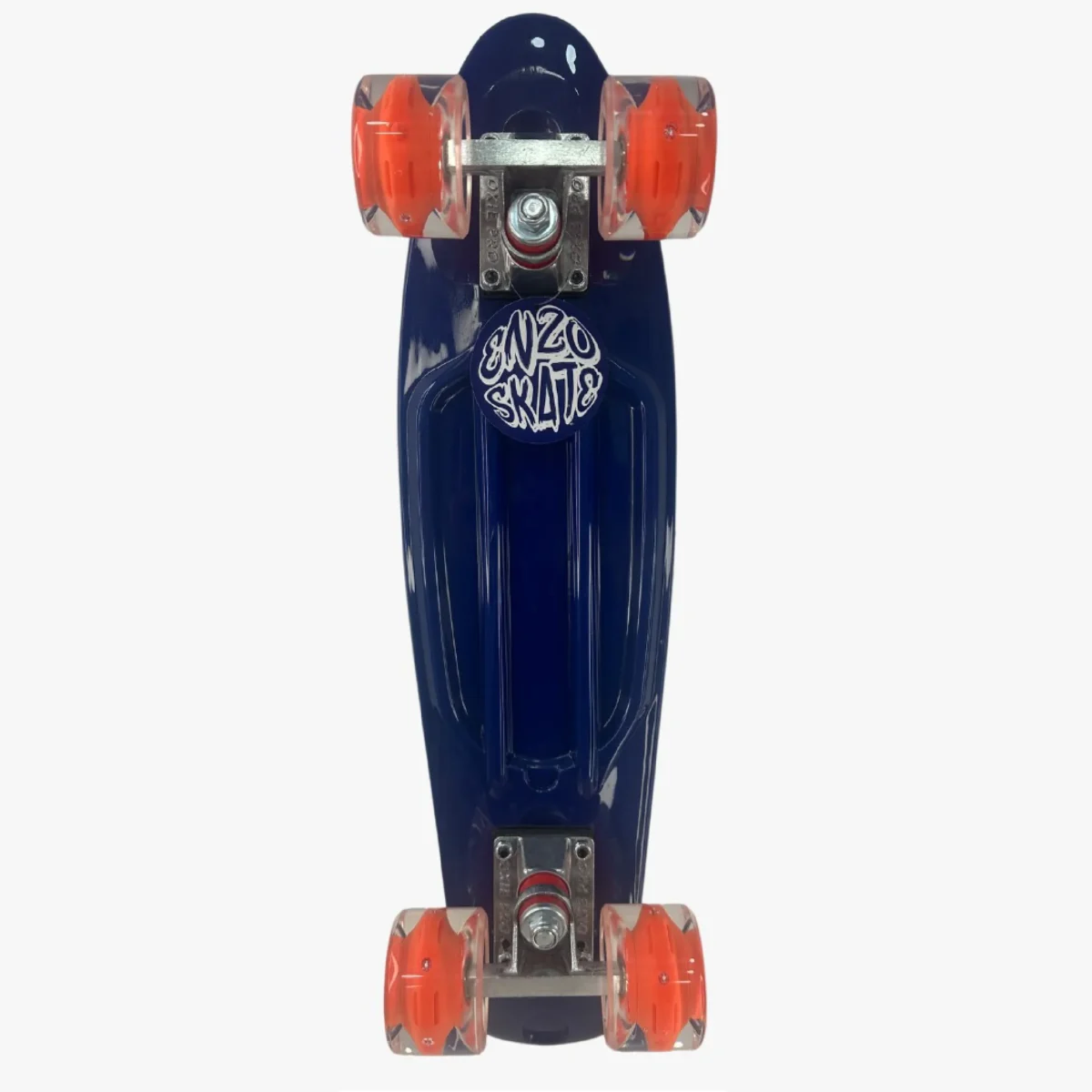 Skate tipo penny board Enzo Skate con ruedas de colores LED oxie pro