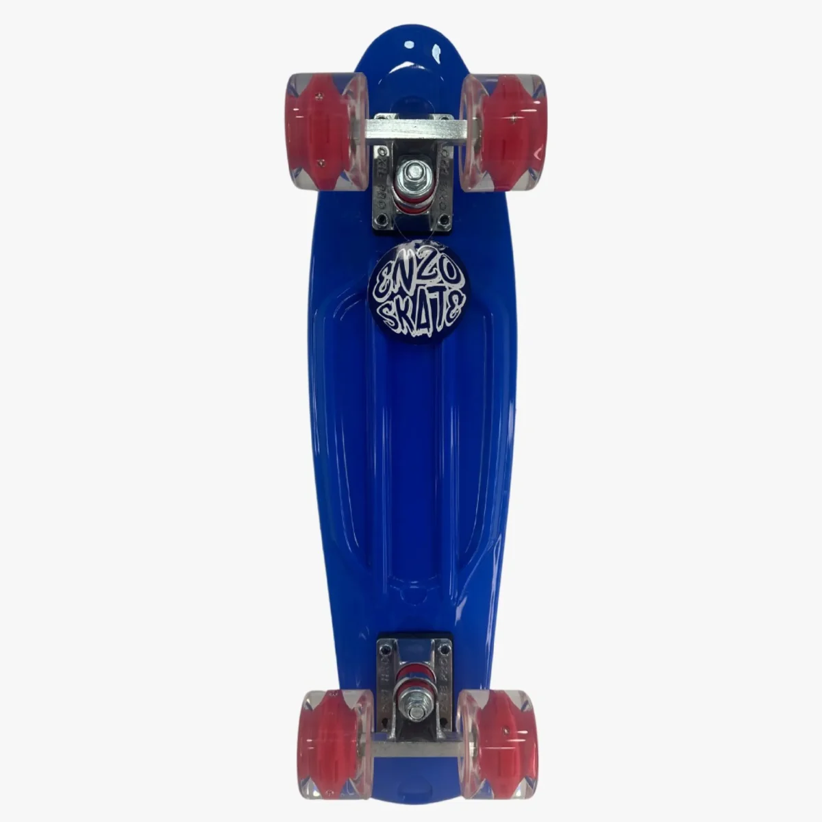 Skate tipo penny board Enzo Skate con ruedas de colores LED oxie pro