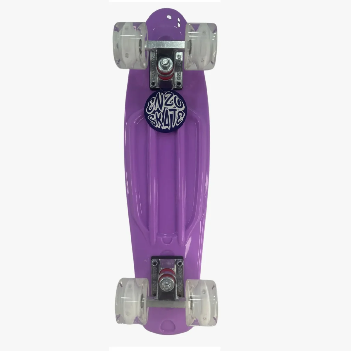 Skate tipo penny board Enzo Skate con ruedas de colores LED oxie pro