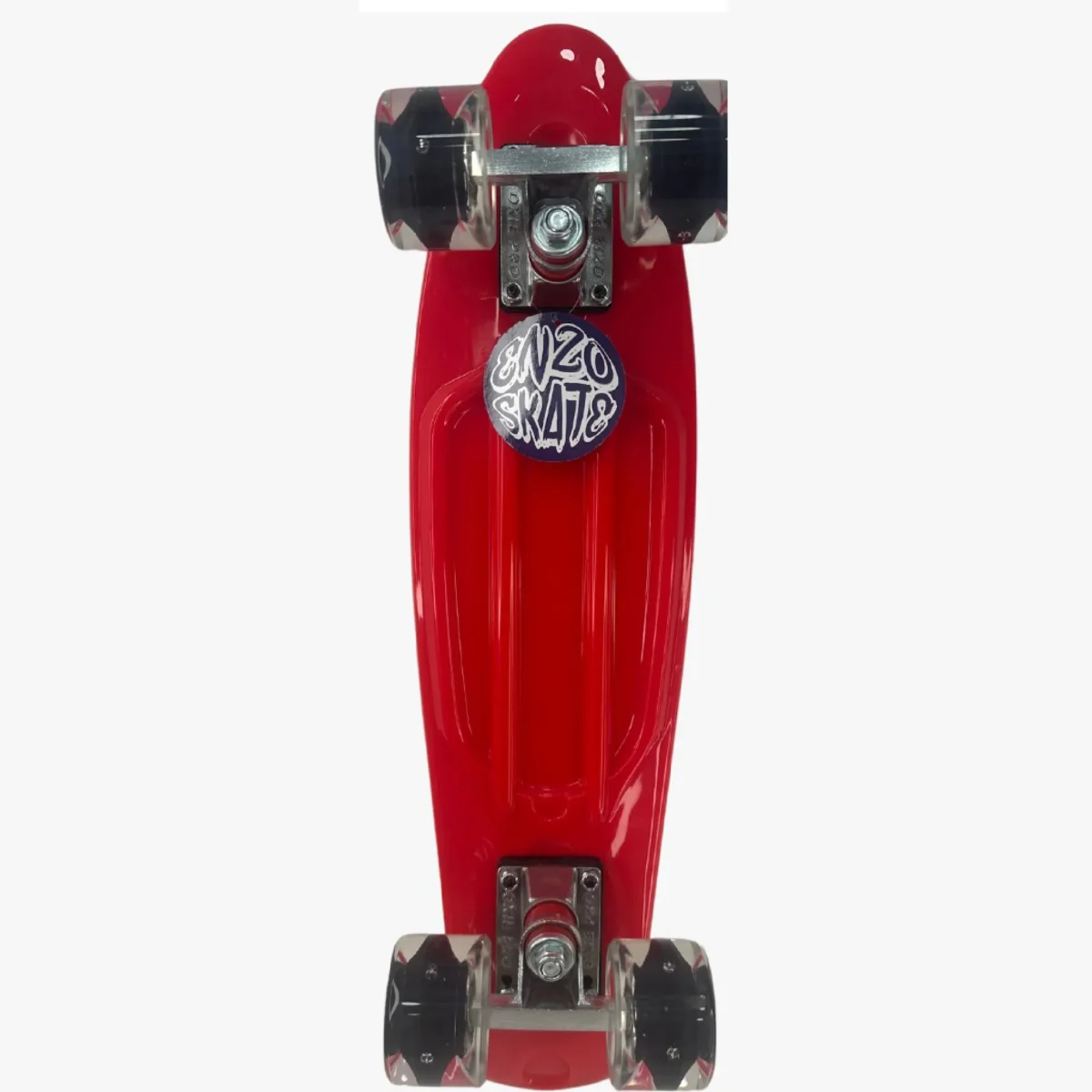 Skate tipo penny board Enzo Skate con ruedas de colores LED oxie pro