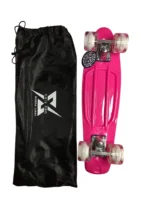Skate tipo penny board Enzo Skate con ruedas de colores LED oxie pro