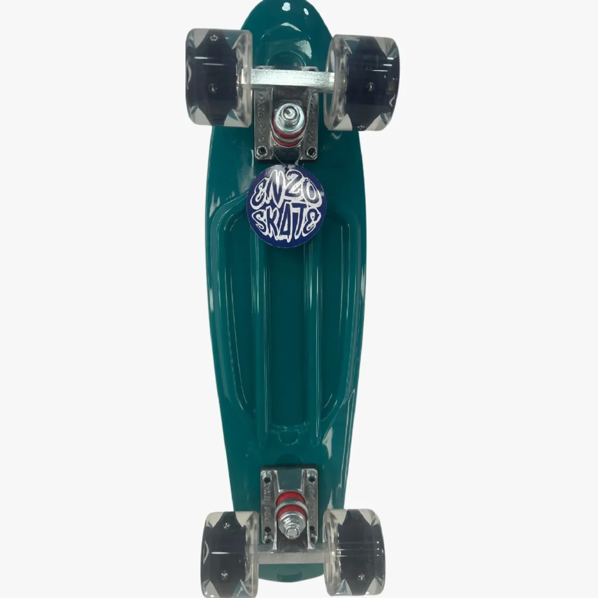 Skate tipo penny board Enzo Skate con ruedas de colores LED oxie pro