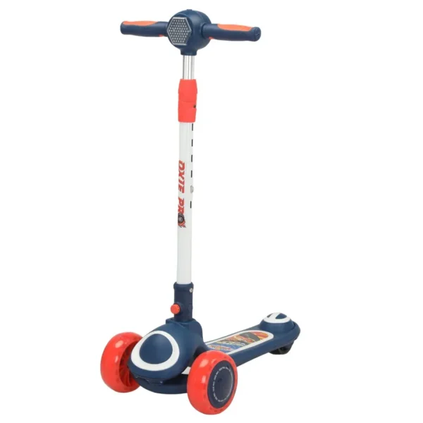 Scooter infantil Oxie Pro New Lexus de 3 ruedas con luces LED, modelos en azul-rojo y rosa-turquesa