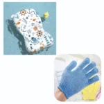 Bañera para bebé Baby Cam azul con soporte náutico acolchado