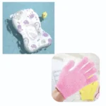 Bañera para bebé Baby Cam morado con soporte náutico acolchado