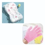 Bañera para bebé Baby Cam rosado con soporte náutico acolchado