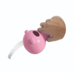 Bañera para bebé Baby Cam rosado con soporte náutico acolchado