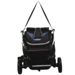 Coche de paseo para bebé Ibiza azul de Baby Cam con toldo y canastilla