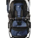 Coche de paseo para bebé Ibiza azul de Baby Cam con toldo y canastilla