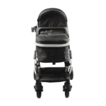 Coche de paseo para bebé Ibiza negro de Baby Cam con toldo y canastilla