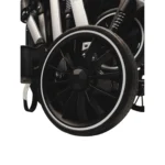 Coche de paseo para bebé Ibiza negro de Baby Cam con toldo y canastilla