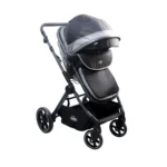 Coche de bebé Baby Cam Londres gris con capazo convertible