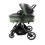 Coche de bebé Baby Cam Londres verde con capazo convertible