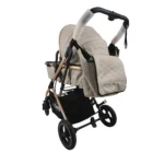 Coche de bebé con carseat Baby Cam Galaxy New Premium color beige