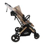 Coche de bebé con carseat Baby Cam Galaxy New Premium color beige