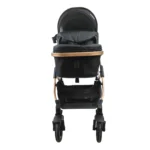 Coche de bebé con carseat Baby Cam Galaxy New Premium color negro