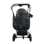 Coche de bebé con carseat Baby Cam Galaxy New Premium color negro