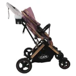 Coche de bebé con carseat Baby Cam Galaxy New Premium color rosado