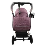 Coche de bebé con carseat Baby Cam Galaxy New Premium color rosado
