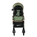 Coche de bebé con carseat Baby Cam Galaxy New Premium color verde
