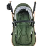 Coche de bebé con carseat Baby Cam Galaxy New Premium color verde
