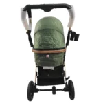 Coche de bebé con carseat Baby Cam Galaxy New Premium color verde